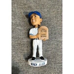 2021 Derek Jeter Hall of Fame Induction Columbus Clippers Bobblehead 9/10/21